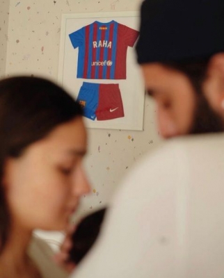 "A new Barca fan is born", FC Barcelona welcomes Alia Bhat-Ranbir Kapoor's new-born daughter Raha