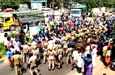 Tension in Kerala as protests against port project turn violent (Ld)