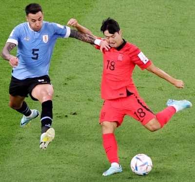 World Cup 2022: Uruguay, South Korea play out goalless draw in Group H opener