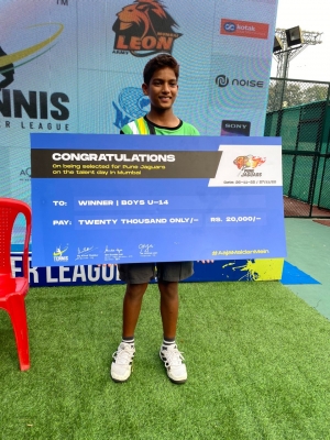 Tennis Premier League Talent Days culminates with a bang in Mumbai at MSLTA