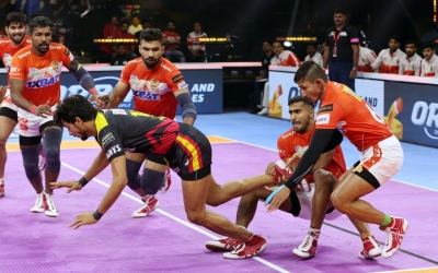 PKL 9: Bharat's unbelievable raiding helps Bengaluru Bulls defeat Gujarat Giants