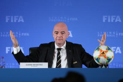 FIFA Prez Gianni Infantino reviews off-side tech, praises referees FIFA Prez Gianni Infantino reviews off-side tech, praises referees