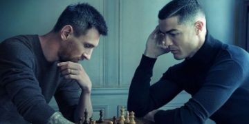 Lionel Messi and Cristiano Ronaldo come together