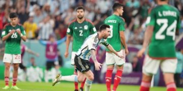 FIFA World Cup: Win over Mexico 'a weight off our shoulders', says Messi