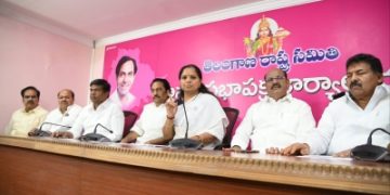 Will slap with chappal, Kavitha warns BJP MP