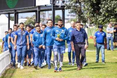 Indian cricket team receives traditional Maori welcome at Mount Maunganui ahead of 2nd T20I Indian cricket team receives traditional Maori welcome at Mount Maunganui ahead of 2nd T20I