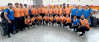 Indian men's hockey team leaves for Australia tour for five-match series Indian men's hockey team leaves for Australia tour for five-match series