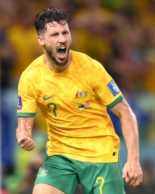 Leckie match winner takes Australia into knockouts, eliminates Denmark and Tunisia