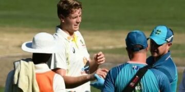 Australia's Cameron Green targets India tour return from finger injury