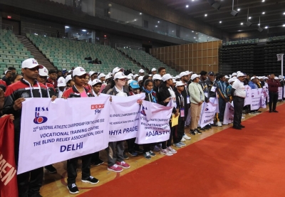 National Athletics Championship for the Blind commences in Delhi National Athletics Championship for the Blind commences in Delhi