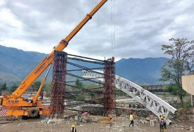 Arch-truss bridge in Ganderbal district to be dedicated to public in New Year Arch-truss bridge in Ganderbal district to be dedicated to public in New Year