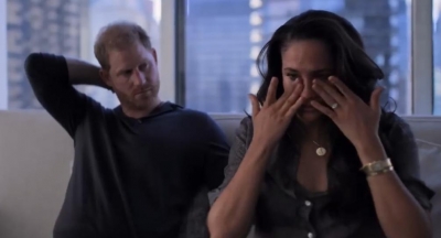 In doc series trailer, Harry and Meghan hint Palace 'leaked, planted' stories against them