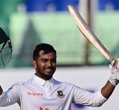 1st Test: Zakir Hasan becomes fourth Bangladesh batter to make century on Test debut