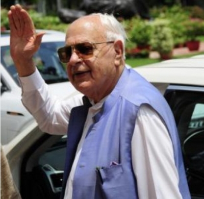 Farooq Abdullah re-elected unopposed as NC chief