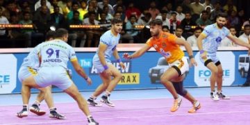 PKL 9: U.P. Yoddhas beat Puneri Paltan 45-41 to deny them top spot on points table