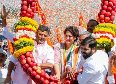 Priyanka Gandhi in Karnataka for women's convention