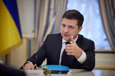 Russian athletes should have no place in 2024 Olympics, says Ukraine President Zelensky
