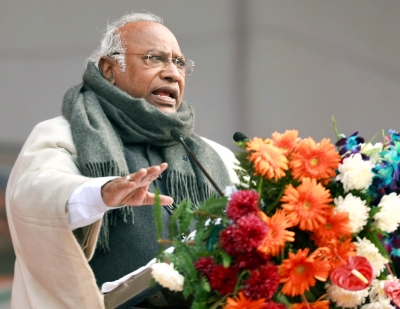 Society living in harmony can achieve progress: Kharge