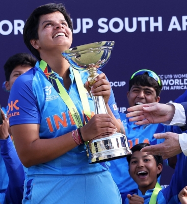 Shafali, Shweta, Parshavi in U19 Women's T20 World Cup team of the tournament
