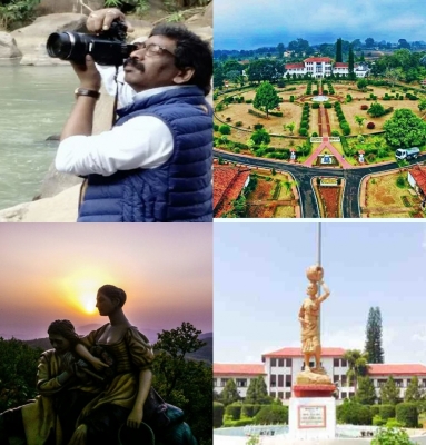 Tourists make a beeline to welcome New Year at Netarhat's monument to love