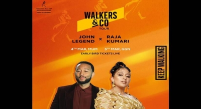 John Legend and Raja Kumari together for an iconic experience in India