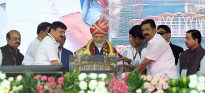 PM Modi inaugurates Shivamogga airport in poll-bound K'taka