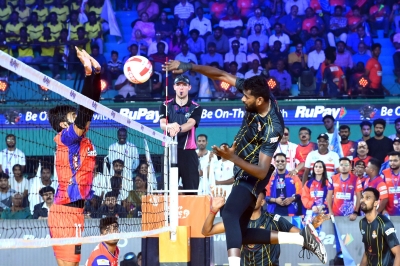 PVL: Kolkata Thunderbolts finish round-robin stage on top with win over Ahmedabad Defenders