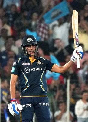 IPL 2023: Gill's fifty; Miller, Manohar death-overs onslaught take Titans to 207/6 against MI