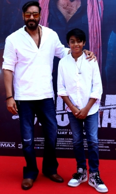 Ajay celebrates b'day with special screening of 'Bholaa' for the underprivileged