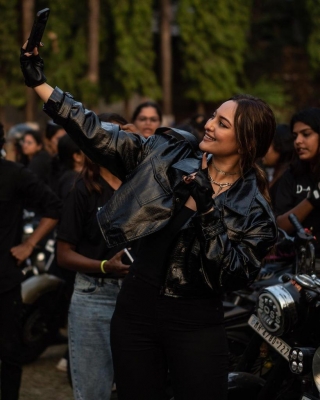 Sonakshi learnt biking for 'Dahaad': Even now I step out for night rides