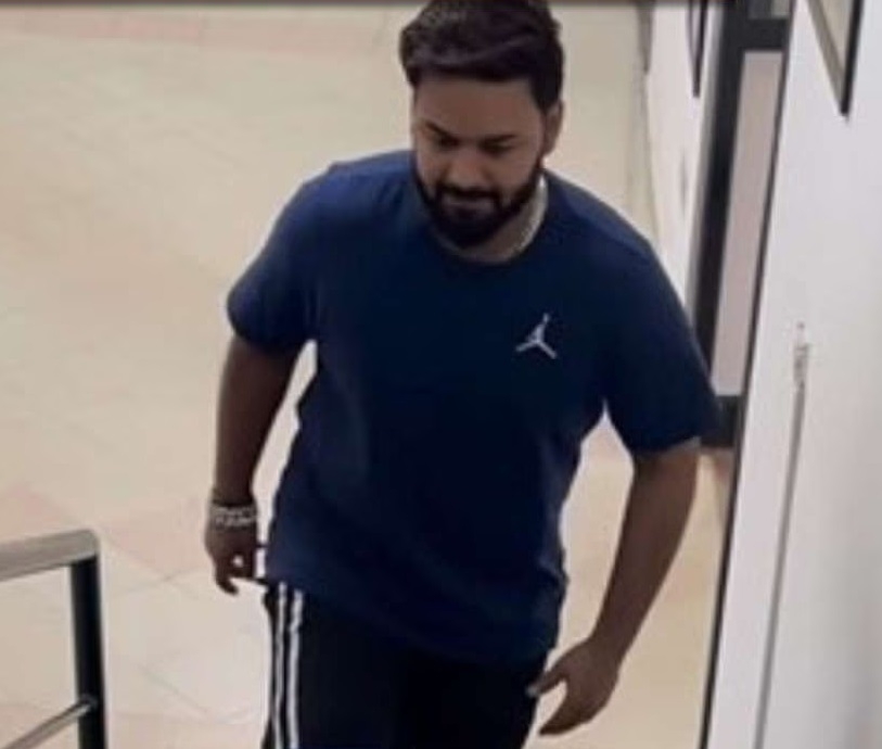 'Not bad Rishabh': Pant shares video of his recovery, climbs stairs without support