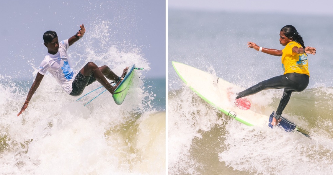 Indian Open of Surfing: Teenagers Kishore Kumar, Kamali Moorthy win double on first day