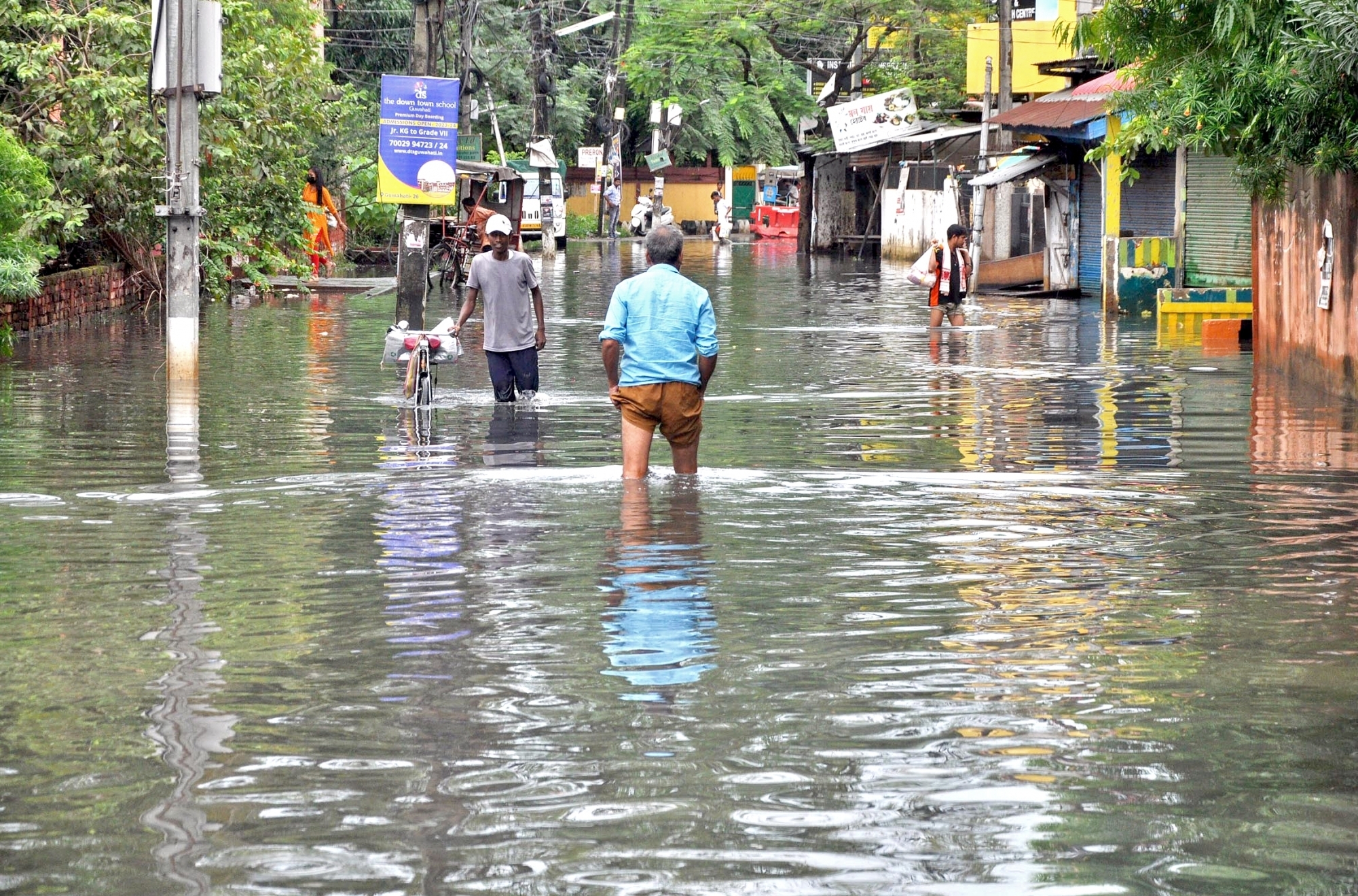 Persistent rain worsens flood situation in Assam