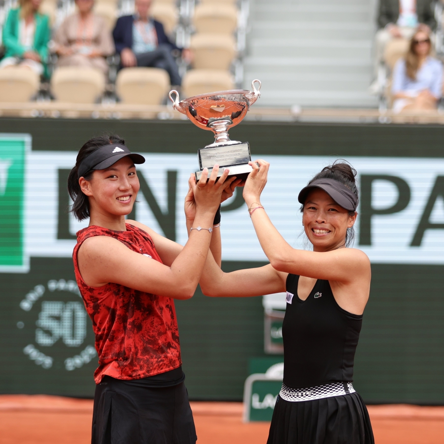 French Open: Hsieh, Wang pair beats Townsend/Fernandez to win women's doubles title