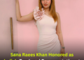 Sana Raees Khan Honored as India’s Top Legal Representative at 'World Lawyer Forum'