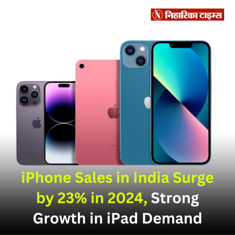 iPhone Sales in India Surge by 23% in 2024, Strong Growth in iPad Demand