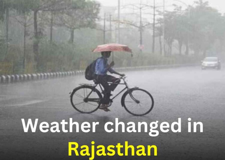 Weather Update: Clouds, Light Rain, and a Drop in Temperature Across Rajasthan