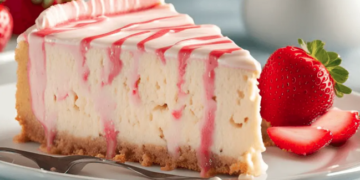 Banana-Strawberry Cheesecake Fantasy