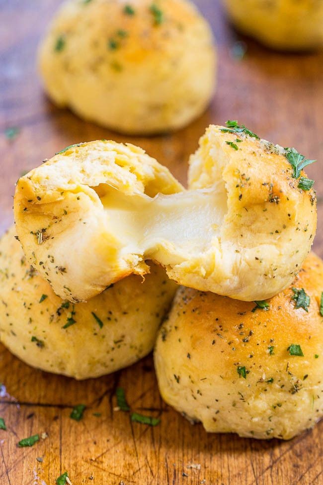 Cheesy Garlic Bombs