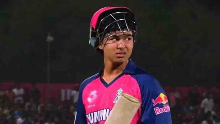 Vaibhav Suryavanshi IPL Debut: Youngest Ever, Six on First Ball