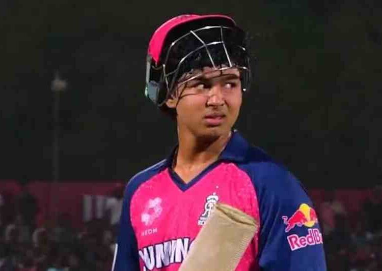 Vaibhav Suryavanshi IPL Debut: Youngest Ever, Six on First Ball