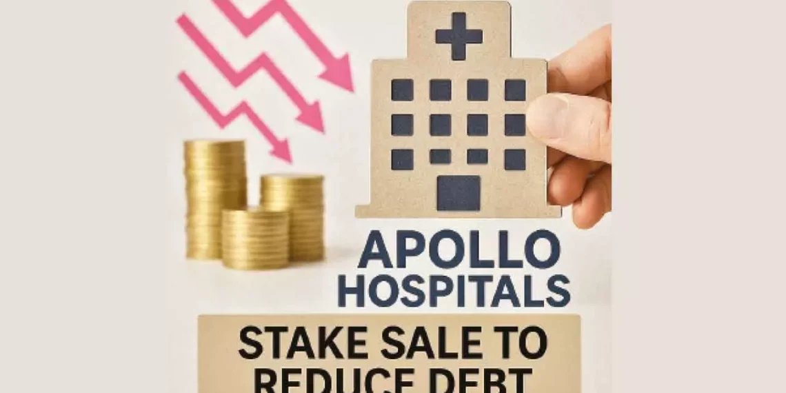 Apollo Hospitals' Promoter Group Sells 1.3% Stake for ₹1,489 Crore