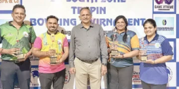 Mahipal Singh and Sumathi N Claim Victory at South Zone Bowling Tournament