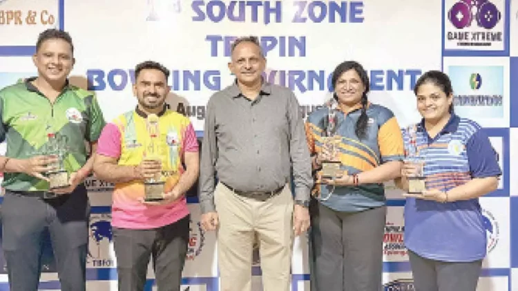 Mahipal Singh and Sumathi N Claim Victory at South Zone Bowling Tournament