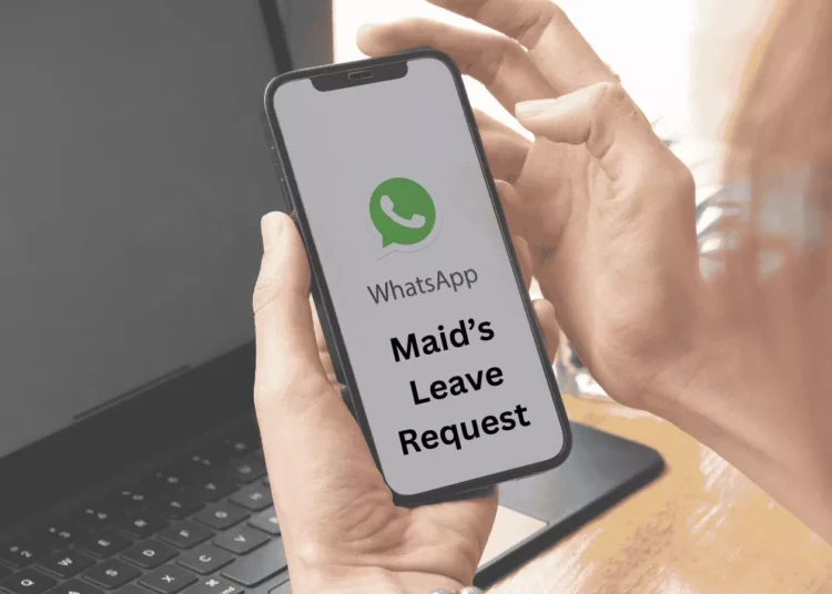 Bangalore Maid's Daughter Types Impressive Sick Leave Message