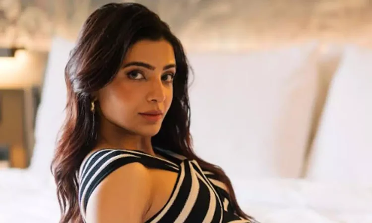 Samantha Ruth Prabhu Wows in Striking Zebra Gown