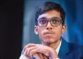 Praggnanandhaa Shares Lead After Easy Win, Gukesh Defeated