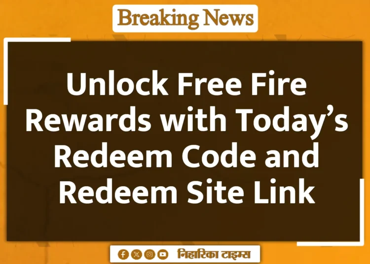 Unlock Free Fire Rewards with Today's Redeem Code and Redeem Site Link