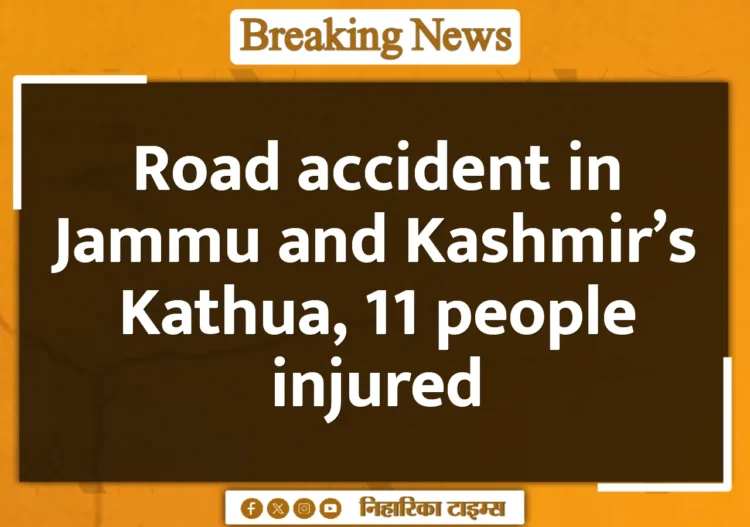 Road accident in Jammu and Kashmir's Kathua, 11 people injured