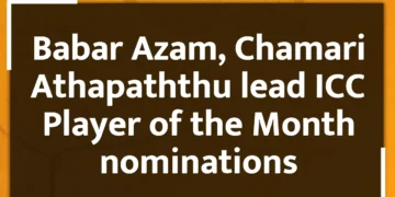 Babar Azam, Chamari Athapaththu lead ICC Player of the Month nominations